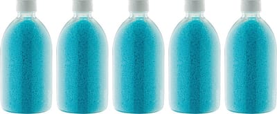 Badkaviaar Opium - 400 gram - Fles met witte dop - set van 6 stuks - bad parels voor in bad