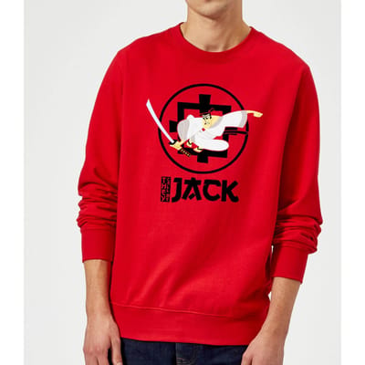 Samurai Jack They Call Me Jack Sweatshirt - Red - S