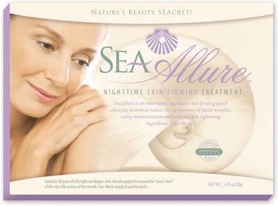 SeaAllure - siliconen oogpads / eyepads tegen rimpels en wallen - 20 paar - herbruikbaar