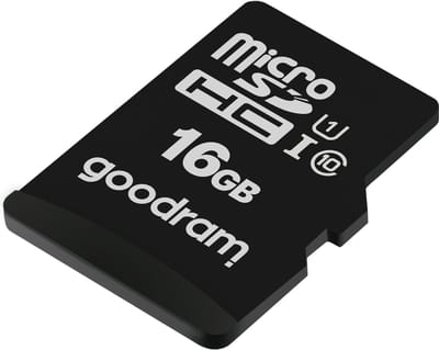 Goodram M1A4 Serie - MicroSDHC Geheugenkaart - 16GB - UHS-I - Adapter inbegrepen