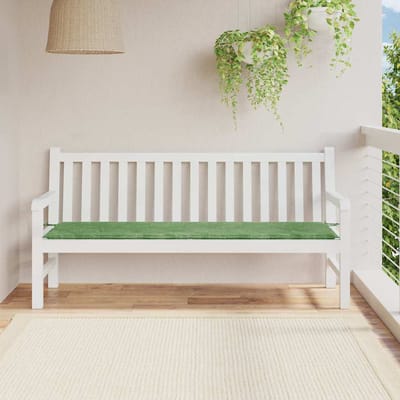 vidaXL - Bank - Kussen - Oxford - Stof - Blad - Design - 180 - x - 50 - x - 3 - cm