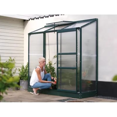 Vitavia Tuinkas Ida 1300 - Polycarbonaat 4mm - Smaragd - 193x69x182cm