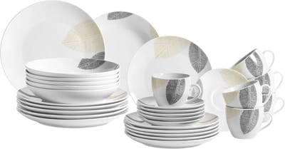 Thuys – Serviesset 30 Delig – Compleet Servies – Serviesset 6 Personen – Porselein
