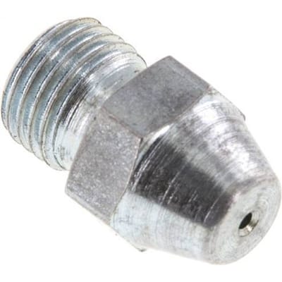 Korte Blaasmond voor Blaaspistool M 12X1.25 Mt Elektrolytisch Verzinkt Staal [2 Stuks]