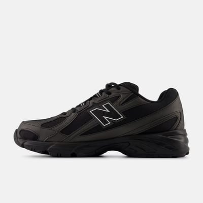 New Balance 740 - Sneakers - Unisex - Black Silver Metallic