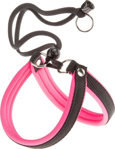 Ferplast Hondentuigje Agila Nylon/pu Zwart/roze 44-52 Cm