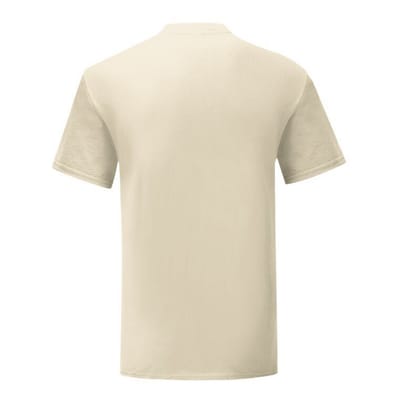 Fruit of the Loom Heren Iconisch 150 T-Shirt (Natuurlijk)