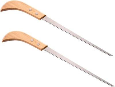 Handzaag - Snoei-zaag - Tuinieren en klussen - Versterkt zaagblad - 355 cm - Zilver