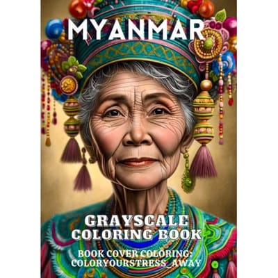 Myanmar - Nori Art Coloring