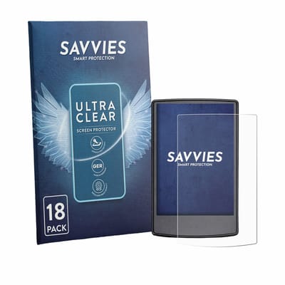 Savvies - Screenprotector voor Engwe L20 3.0 Pro - Folie Beschermfolie transparant 18 Stuks