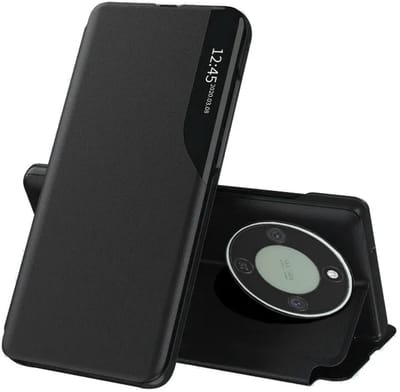 Hoesje geschikt voor HONOR Magic8 Lite - Techsuit eFold Book Case - Zwart