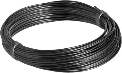 Lijn - Touwwerk - Watersport - Sterk Nylon Materiaal - 25 meter - Zwart