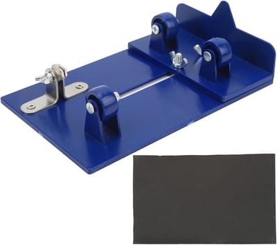 Gereedschap Flessensnijder - Glas Snijder - Flessen Hergebruiken - Duurzame Carbine Kop - 23 x 14 x 6 cm - Blauw