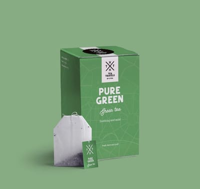 Losse Groene thee Tea Travels - Pure Green Tea g met Groene thee Soorten