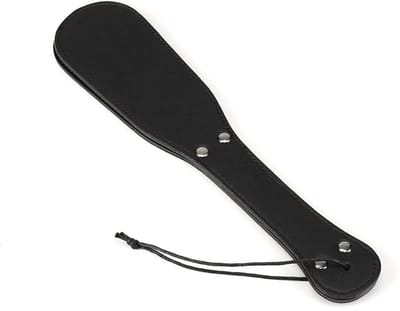 Liebe Seele - Black Bond - Bonded Leren Paddle - Eco-vriendelijk - Zwart