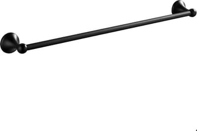 Rea 332870A Handdoekhouder Zwart 7,5X64X5,5Cm