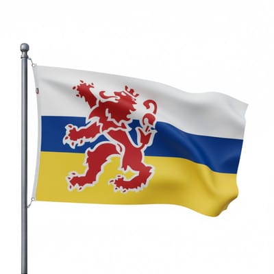 Trasal - vlag Limburg - limburgse vlag 150x90cm