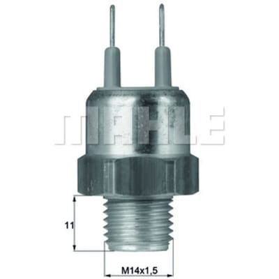 Temperatuurschakelaar, radiateurventilator MAHLE TSW 15D