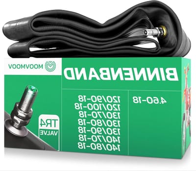 Motor Binnenband - Reserve Band - Motor Rijden - Robuust Butylrubber - 18 Inch - Zwart