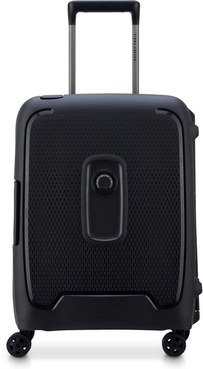 Delsey Moncey 55 cm Handbagage Koffer – 36 Liter – 3-Puntssluiting – TSA Slot – Waterbestendig – 4 Dubbele Wielen – Black