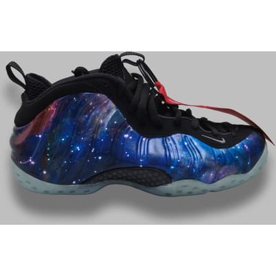 Hoge Sneakers Nike Baskets Air Foamposite One Galaxy 100% synthétique