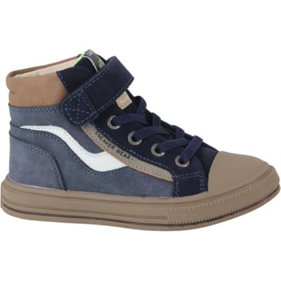 Shoesme ON24W402-B jongens klittenbandboots maat 34 blauw