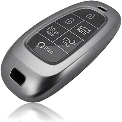Autosleutelhouder Hoesje Voor Hyundai Tucson Solaris Sonata Hybride Nexo Nx4 Santafe Dn8 4 5 7 Knoppen    Accessoires