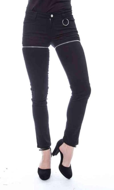 Vixxsin - TESS Skinny fit broek - XL - Zwart