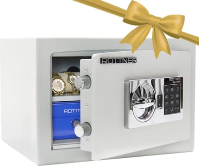 Rottner Inbraakwerende Kluis Fifty met Elektronisch Slot - Grade 1 gecertificeerd conform EN 1143-1 - 25x36x31 cm