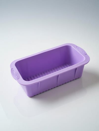 Siliconen Bakvorm Rechthoek – Broodbakvorm & Brownie Vorm – Pastel Paars – 100% BPA-vrij – Flexibele Siliconen Cakevorm – Oven & Vriezer Bestendig