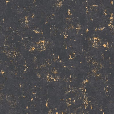 BETONLOOK BEHANG | Industrieel - zwart goud - A.S. Création Trendwall