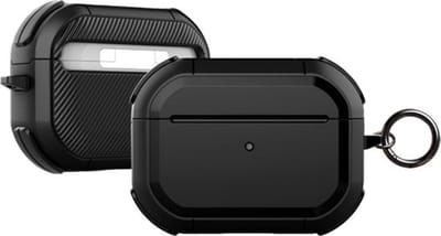DrPhone PL5 - Case / Hoes- Bescherming tegen Val & Stootschade - Geschikt voor Airpods 3 – Zwart
