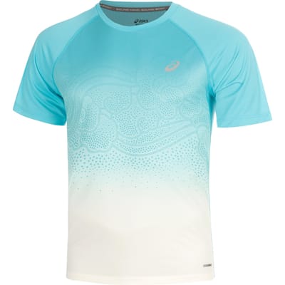 Asics Road Fade SS Top Heren Hardloopshirt