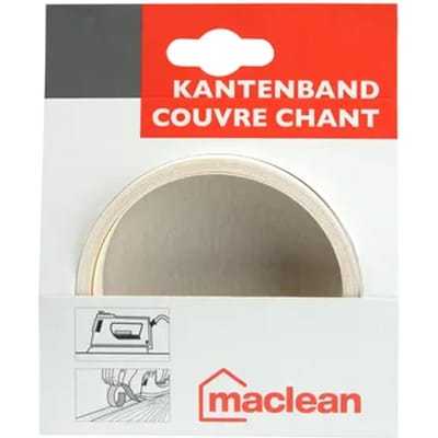 Sencys Kantenband - Wit Structuur - 20 Mm - 5 M