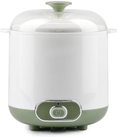 Florixa® Yoghurtmaker - Citruspers - Ijsmachine - Wit/Groen - 19cm x 17cm x 22cm