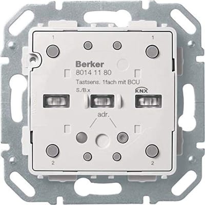 80141180 - Pushbutton switch - Gray - Metal,Plastic - IP20 - 21 - 32 V - 3.2 cm