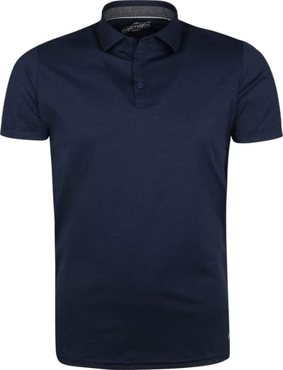 Pure Functional Polo KM Donkerblauw - Maat S - Heren