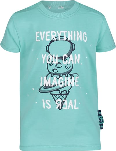 4PRESIDENT T-shirt jongens - Aruba Blue - Maat 80