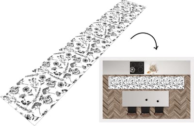 Keukenloper - Loper keuken - Bloemen - Kruiden - Vintage - Patronen - 300x50 cm - Keukenloper vinyl