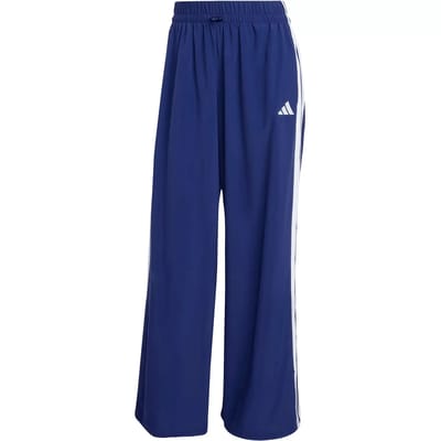 Adidas Essentials 3-stripes Woven Bottoms Broeken Dames - Blauw - Maat XS (30-32) - Nylon