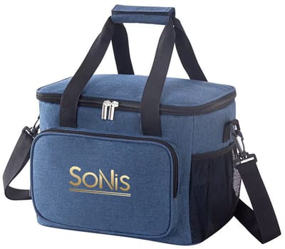 SoNis Koeltas - Koeltassen - Koeltas Lunch - Geïsoleerde Koeltas - Lunchtas - 15 liter - Blauw
