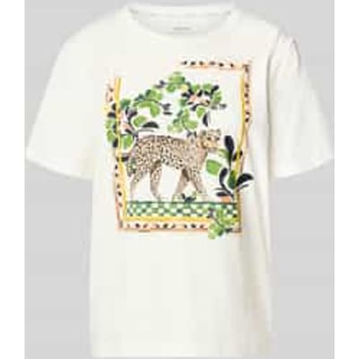 T-shirt met motiefprint