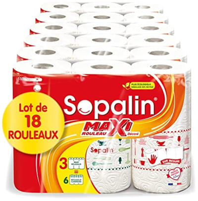 Maxi-rollen Papieren Handdoeken | 3-laags | Halve Vellen | 80% Gerecycled | FSC-gecertificeerd | 18 Maxi-rollen = 36 Klassieke Rollen