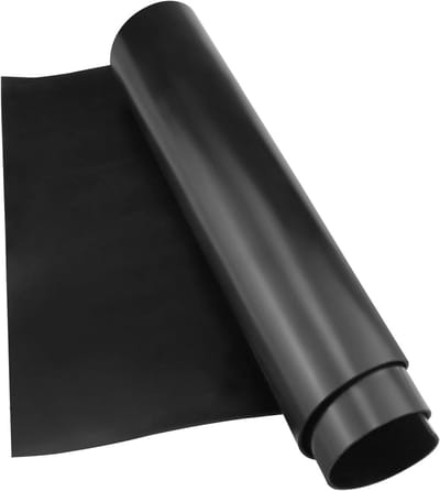 Neopreen Rubberen Strips - Massief Rubberen Plaat - Doe-het-zelf Pakking - Weerbestendig - 61x30.5cm - Zwart