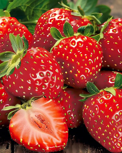 Aardbeienzaden Grandian F1 Fragaria Ananassa Hybride Doordragend