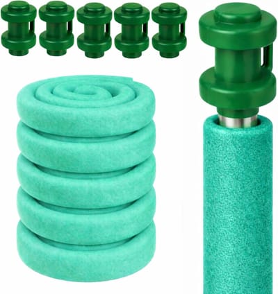 Trampoline Schuimbuizen - Paalbescherming Set - Veilige Trampoline - Hoge Dichtheid Schuim - 6 Stuks 180cm - Groen