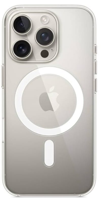 Zolveisa Magnetische Transparante Beschermhoes – Compatibel met iPhone 16 Pro – Schokbestendige Magneet Case