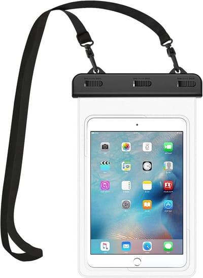 Waterdichte en Stofdichte Tablet Hoes voor iPad Mini en Galaxy Tab - Bescherming tot 8.3" met Heldere Weergave en Duurzaam Ontwerp