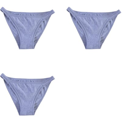 3 Stuks/Set Katoenen Slipjes Dames Lage Taille Slips Vrouwelijk Ondergoed Sexy Lingerie Comfortabele Braziliaanse Slipjes Ademend Ondergoed M-XL M&3PCS gray