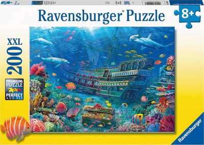 Ravensburger puzzel Gezonken schip - Legpuzzel - 200 stukjes